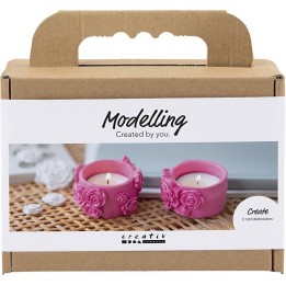 CC Mini hobbyset waxinelichthouders boetseren