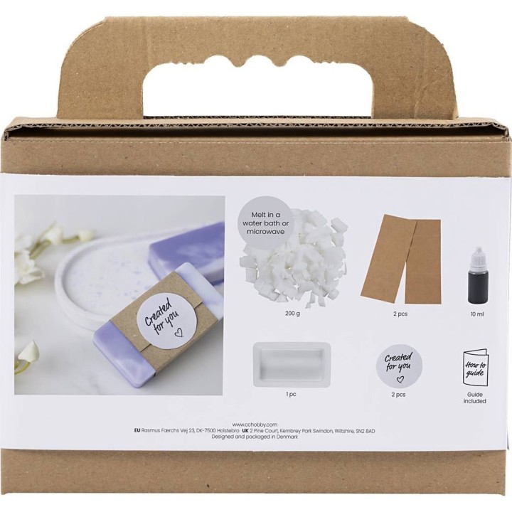 CC Mini hobbyset zeep maken lichtpaars