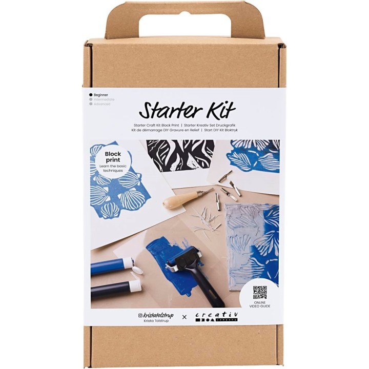 CC Starter hobbyset linoprinting