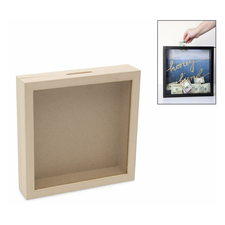 Spaarpot lijst 17x17x3