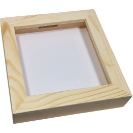 Spaarpot plexiglas 17