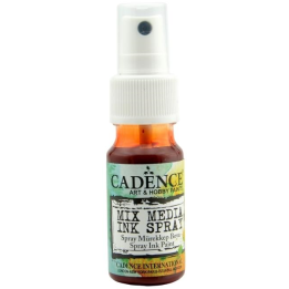 Cadence Mixed media inkt spray 25 ml donkeroranje