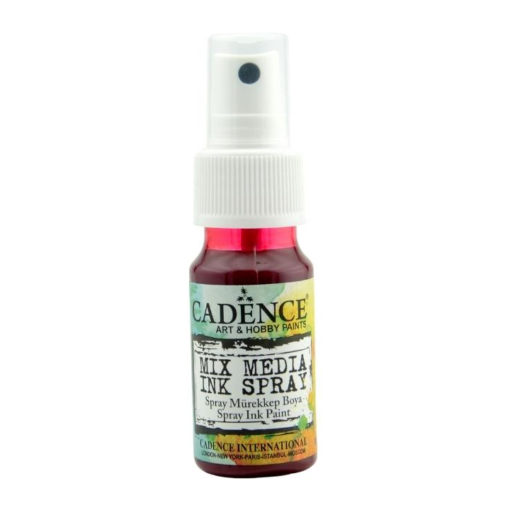 Cadence Mixed media inkt spray 25 ml fuchsia