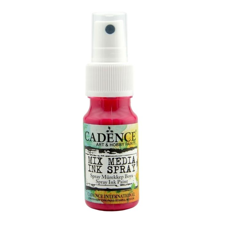 Cadence Mixed media inkt spray 25 ml lichtfuchsia