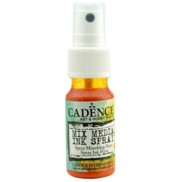 Cadence Mixed media inkt spray 25 ml oranje