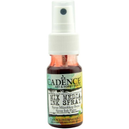 Cadence Mixed media inkt spray 25 ml rood
