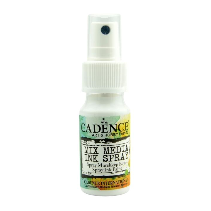 Cadence Mixed media inkt spray 25 ml wit