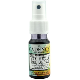 Cadence Mixed media inkt spray 25 ml zwart