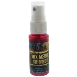 Cadence Mixed media shimmer inkt spray metallic 25ml fuchsia