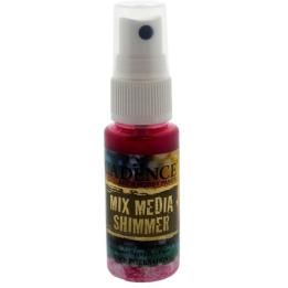 Cadence Mixed media shimmer inkt spray metallic 25ml lichtfuchsia