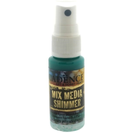 Cadence Mixed media shimmer inkt spray metallic 25ml lichtgroen