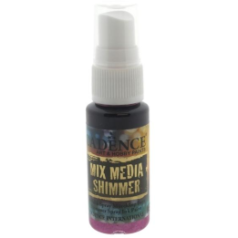 Cadence Mixed media shimmer inkt spray metallic 25ml magenta