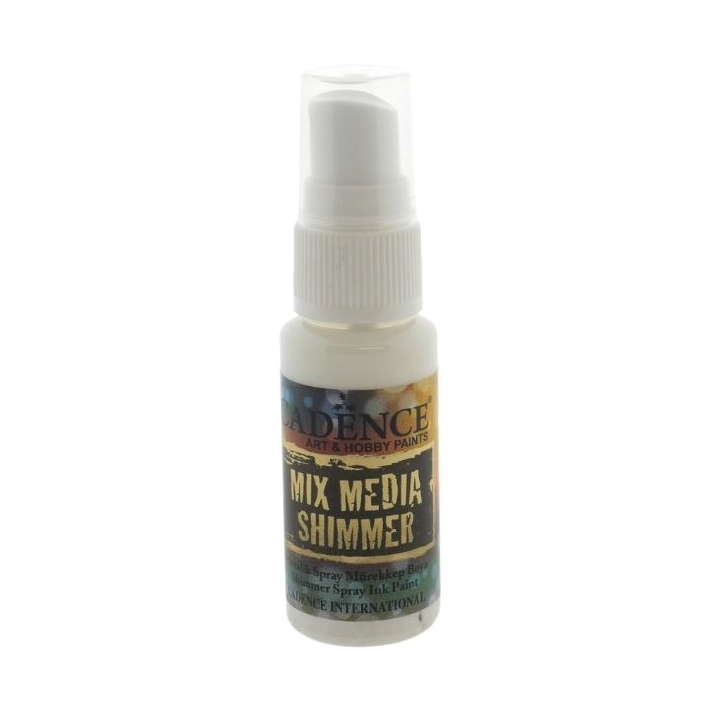 Cadence Mixed media shimmer inkt spray metallic 25ml parelmoer
