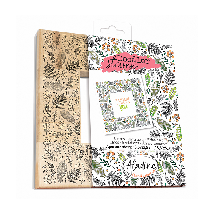 Aladine houten doodler stempel 13