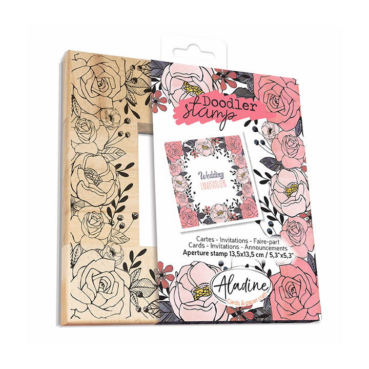 Aladine houten doodler stempel 13