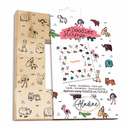 Aladine houten doodler stempel 13