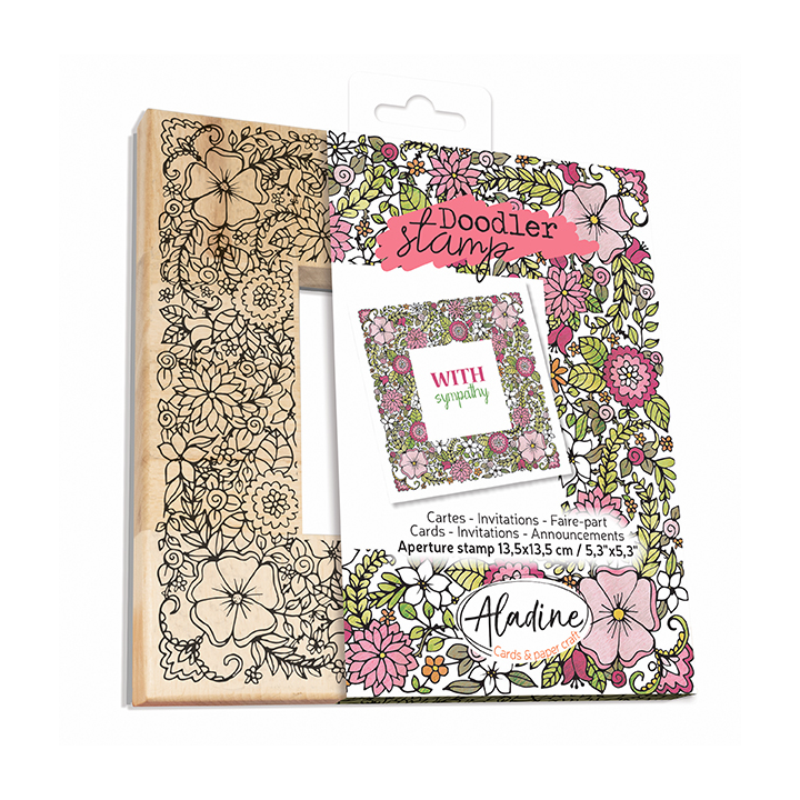 Aladine houten doodler stempel 13