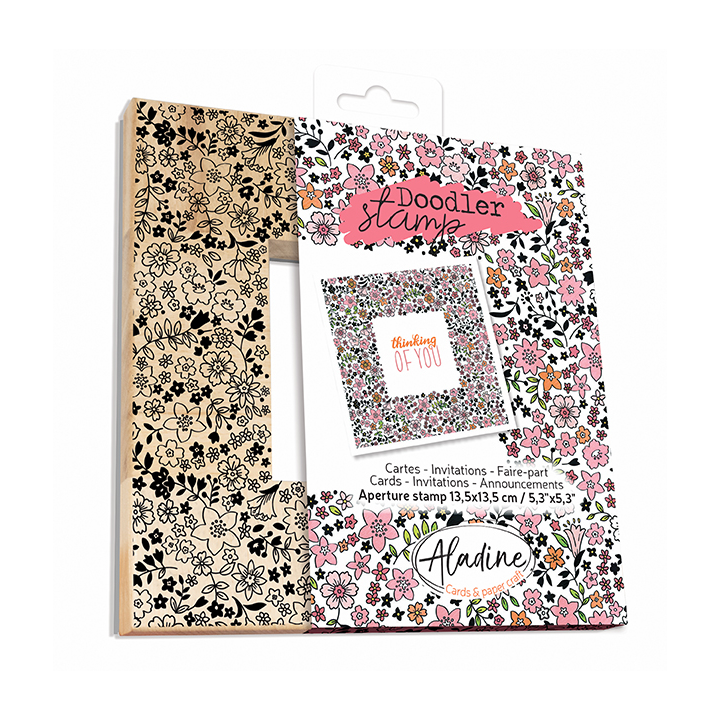 Aladine houten doodler stempel 13