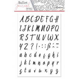 Aladine Stampo Bullet Journal Stempels A5 alfabet 1