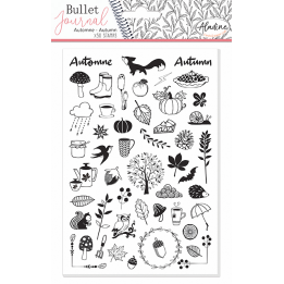 Aladine Stampo Bullet Journal Stempels A5 herfst
