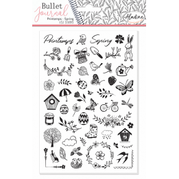 Aladine Stampo Bullet Journal Stempels A5 lente