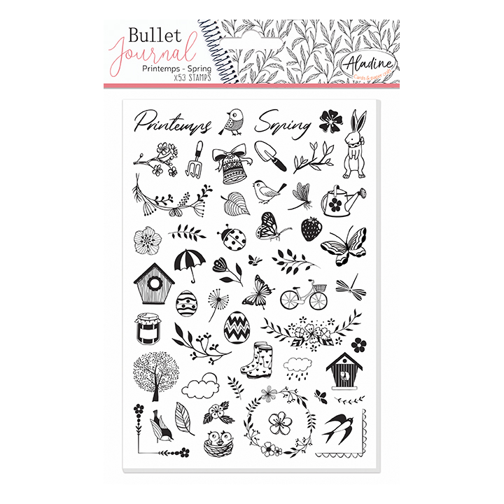 Aladine Stampo Bullet Journal Stempels A5 lente