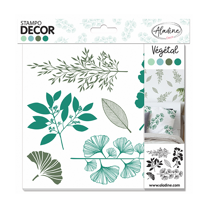 Aladine Stampo Decor Stempels Natuur