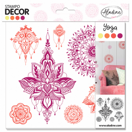 Aladine Stampo Decor Stempels Yoga