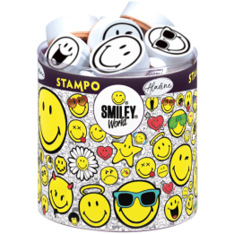 Aladine Stampo Stempel Set Smileys 35 stuks
