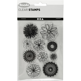 CC Silicone Stempels Bloemen 15