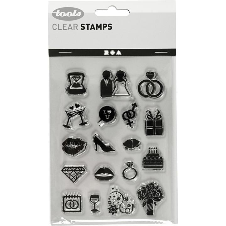 CC Silicone Stempels Bruiloft 15