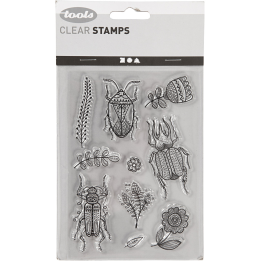 CC Silicone Stempels Insecten 15