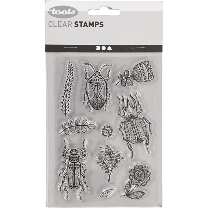 CC Silicone Stempels Insecten 15