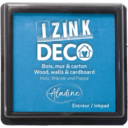 Aladine Izink deco inktkussen 8x8cm hemelsblauw
