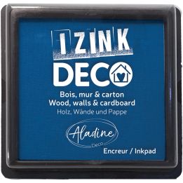 Aladine Izink deco inktkussen 8x8cm marineblauw