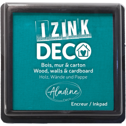 Aladine Izink deco inktkussen 8x8cm zeeblauw