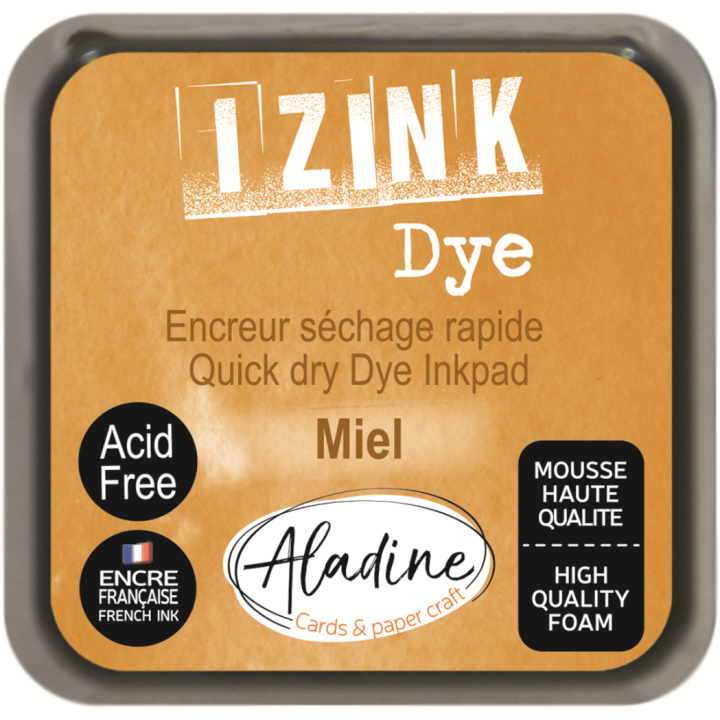 Aladine Izink dye pigment inktkussen 5x5cm beige
