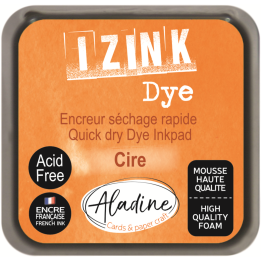 Aladine Izink dye pigment inktkussen 5x5cm oranje