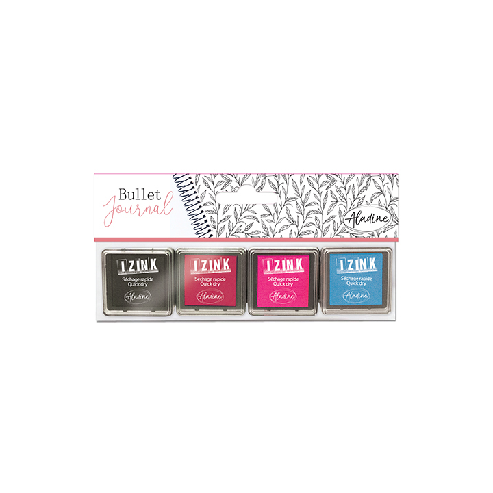 Aladine Izink quick dry inktkussen bullet journal set star