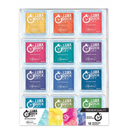 Aladine Izink quick dry pigment inktkussen set 3