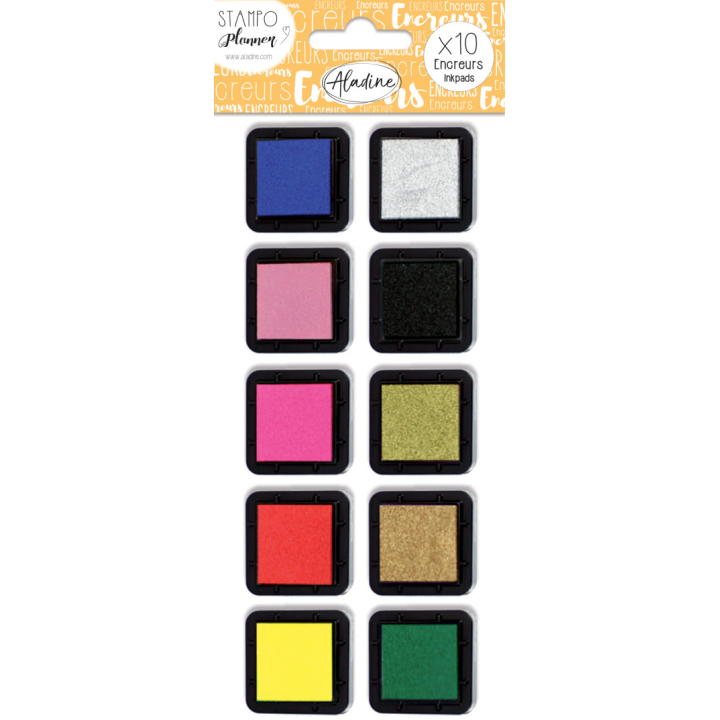 Aladine Stampo planner inktkussen set 10 stuks