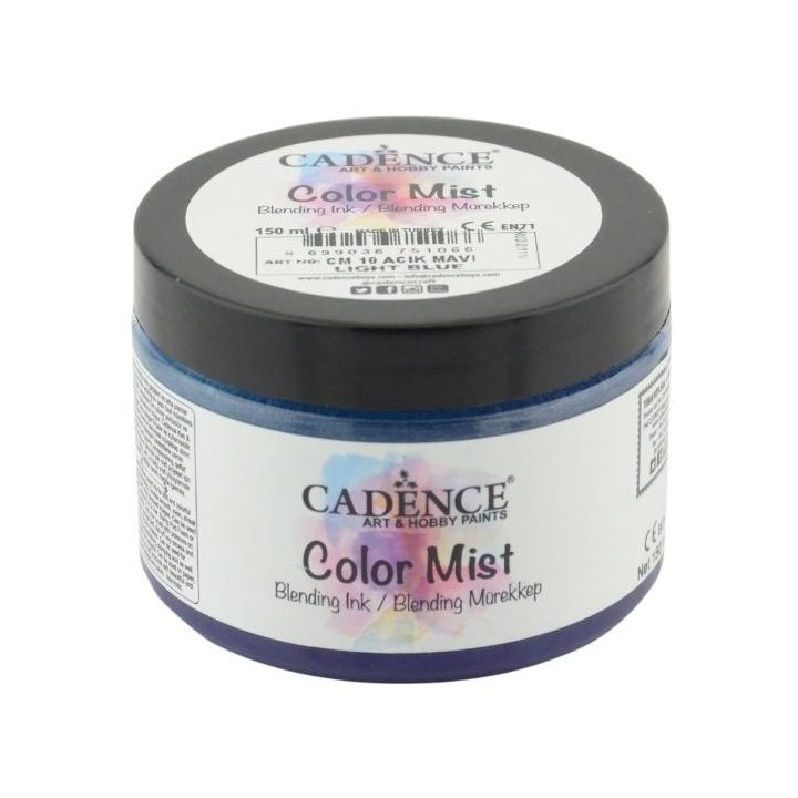 Cadence Color mist blending inkt verf 150 ml lichtblauw