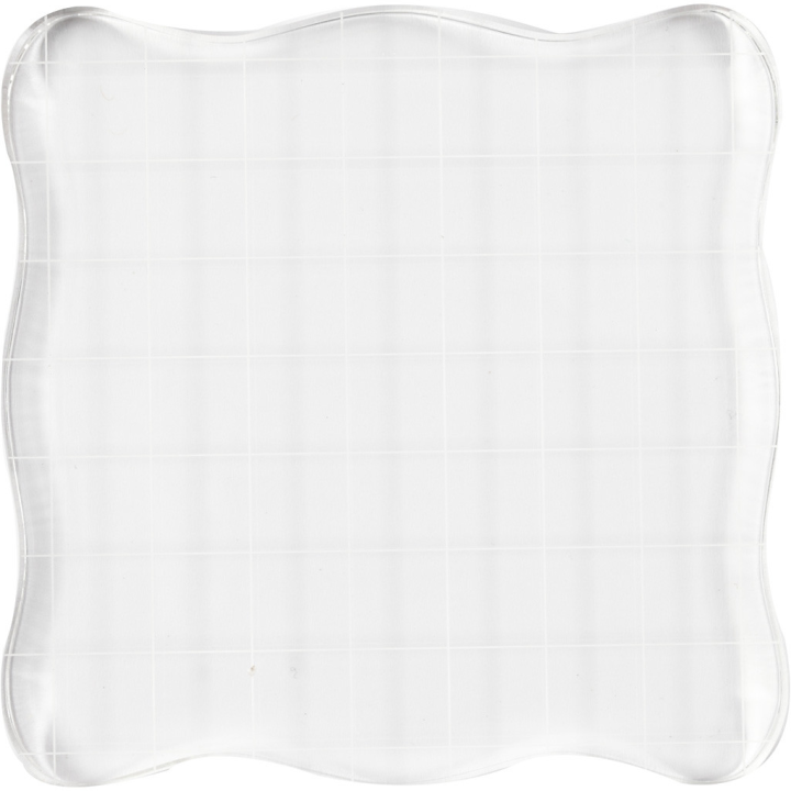 CC Stempelblok vierkant 10 cm