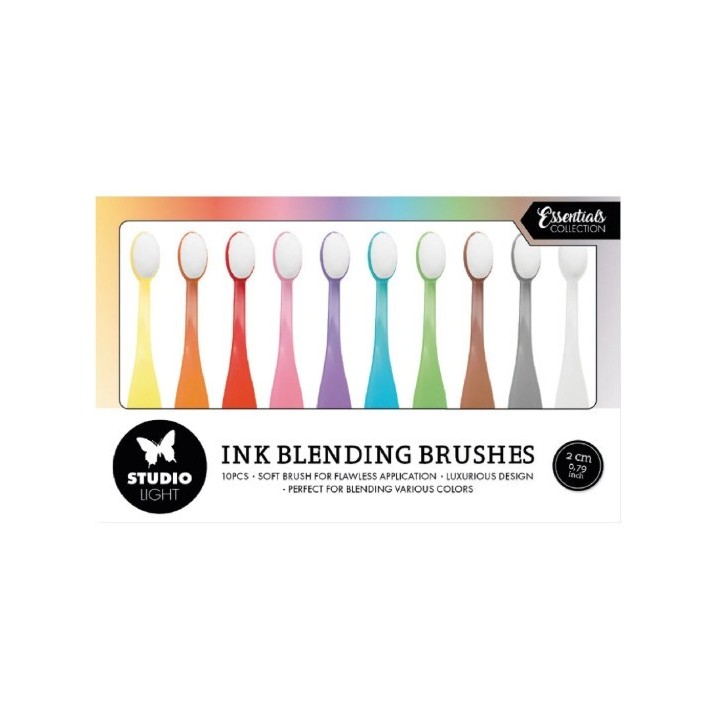 Studio Light Essentials Blending Brushes 2cm Soft Brush 10pcs