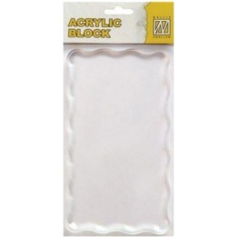 NC • Acryl stempelblok 160x90x8mm