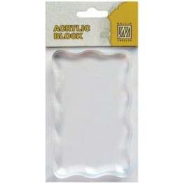 NC • Acryl stempelblok 50x80x8mm