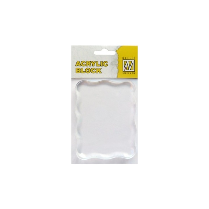 NC • Acryl stempelblok 70x90x8mm