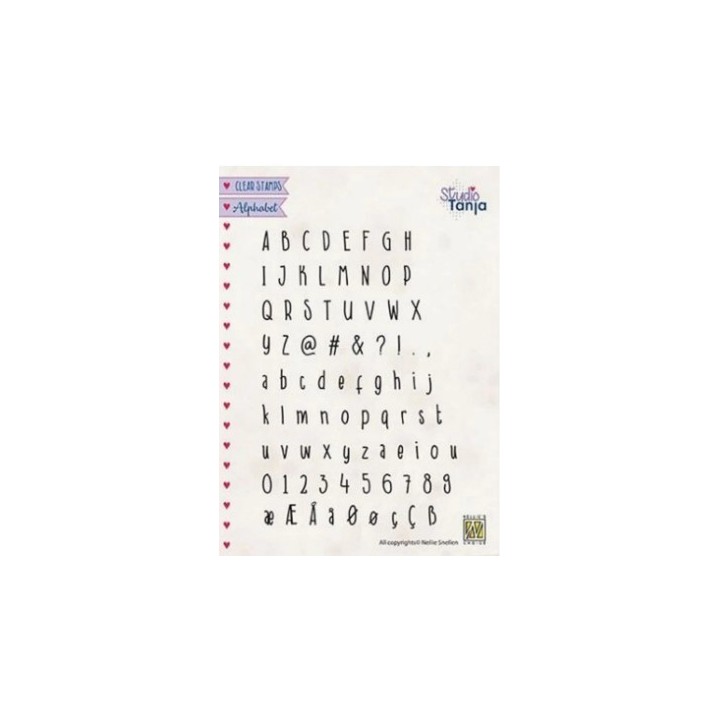 Nellie's Choice • Alphabet clear stempels Javi