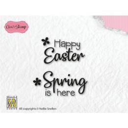 Nellie's Choice • Clear Stamp Easter and Spring