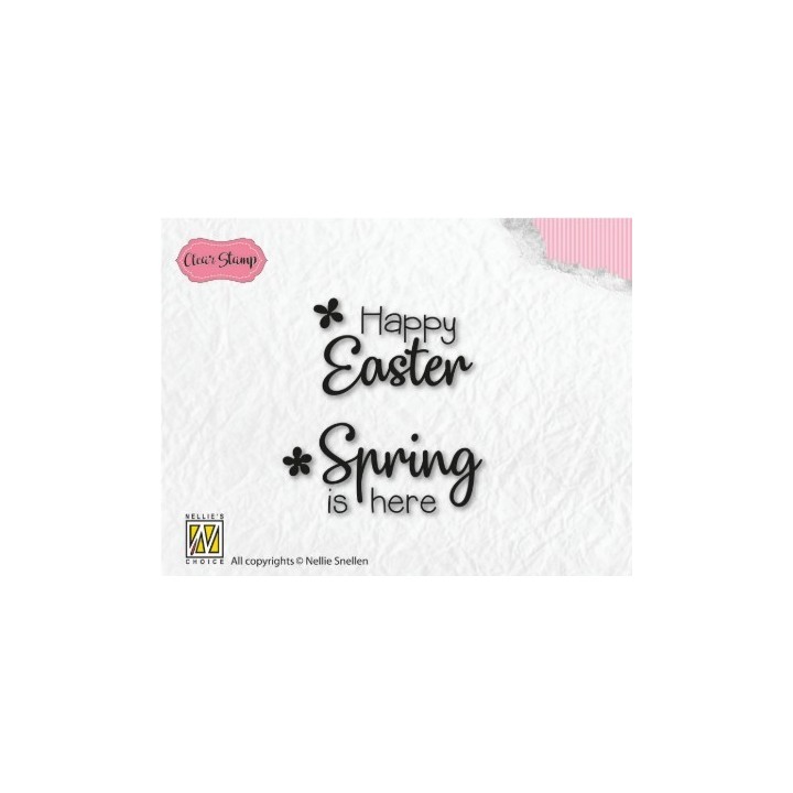 Nellie's Choice • Clear Stamp Easter and Spring